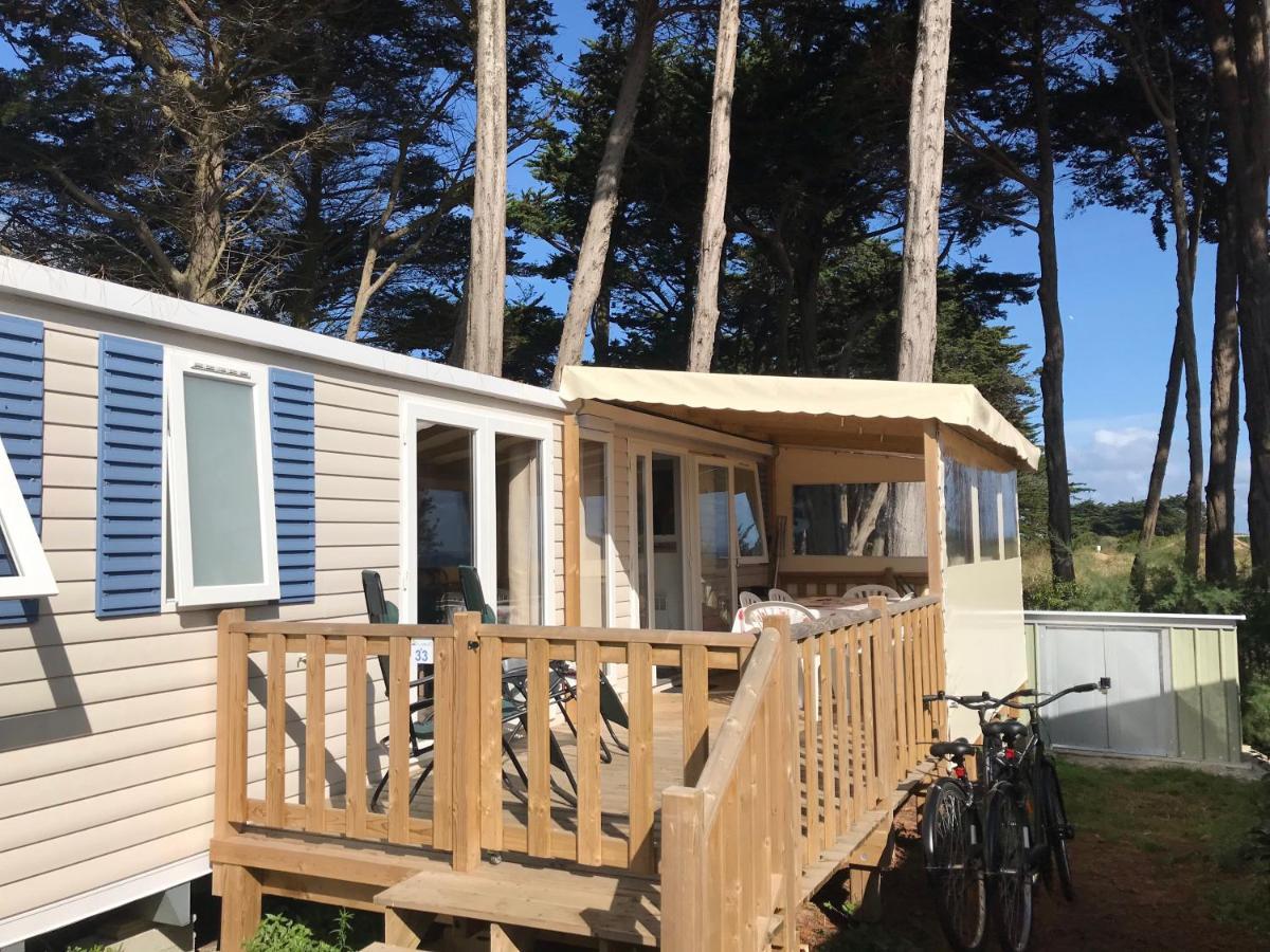 Mobilhomes Quiberon Camping Conguel - Bord De Mer מראה חיצוני תמונה