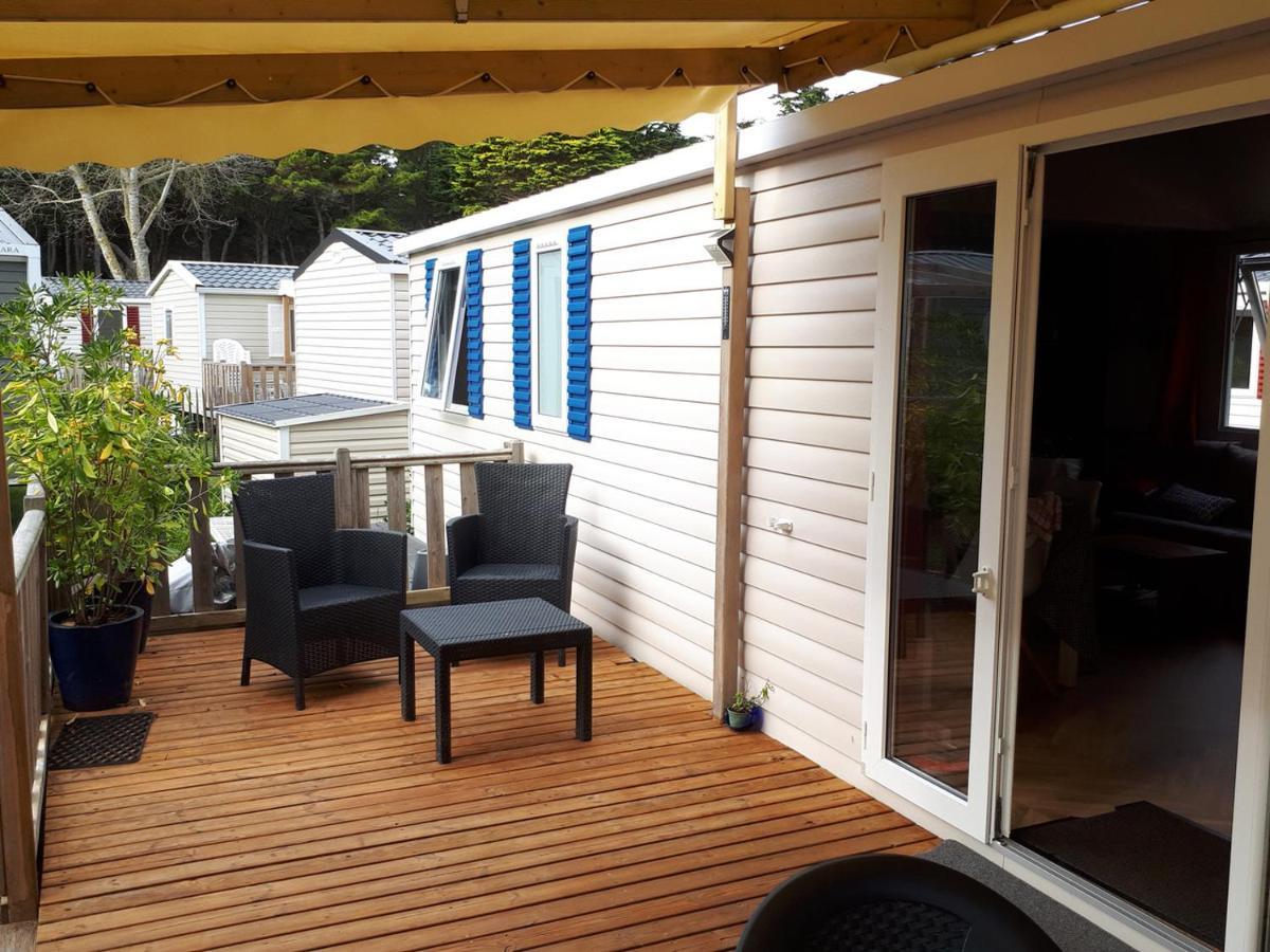 Mobilhomes Quiberon Camping Conguel - Bord De Mer מראה חיצוני תמונה