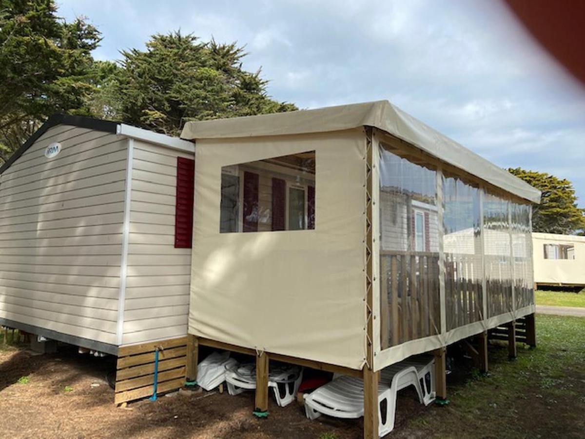 Mobilhomes Quiberon Camping Conguel - Bord De Mer מראה חיצוני תמונה